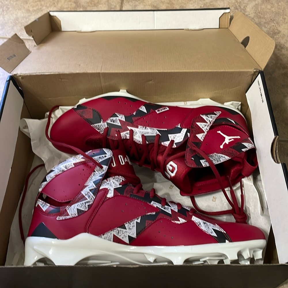 Jordan OU Jordan 7 Alpha Cleats